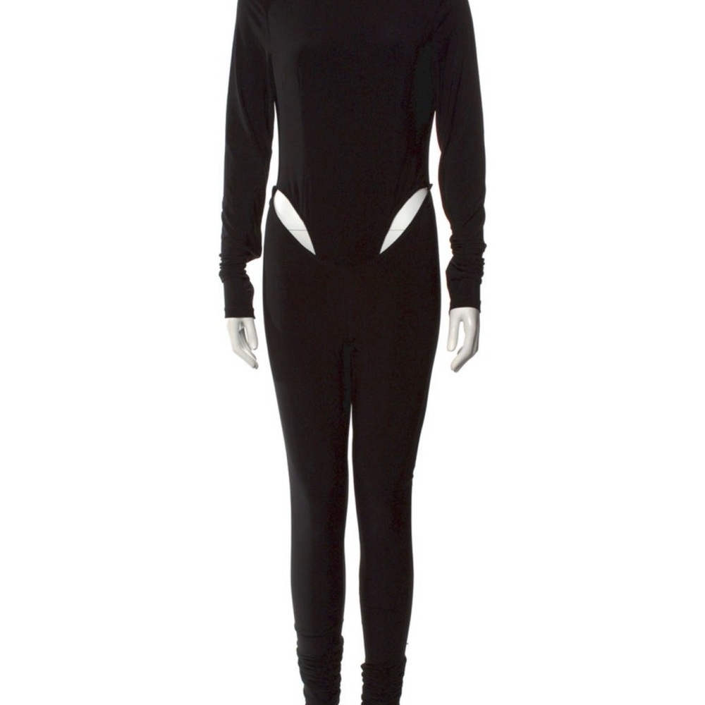 LaQuan Smith Elegant Black Jumpsuit
